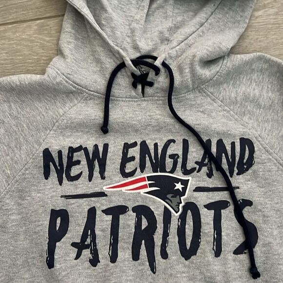 NFL New England Patriots Hoodie Size Small Gray - Picture 4 of 8